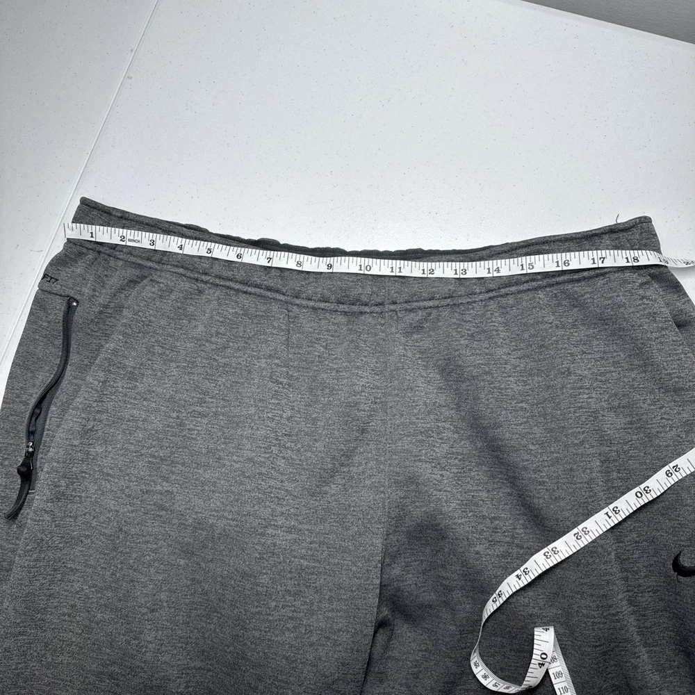 Nike Mens Therma-Fit Grey Joggers  Pockets 2XL Run Athleisure fits 38*29